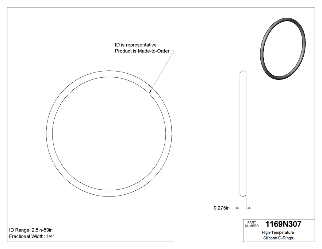Technical drawing - 1169N307